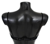 Ermanno Scervino Black Mesh Balconcino Bra Nylon  Underwear